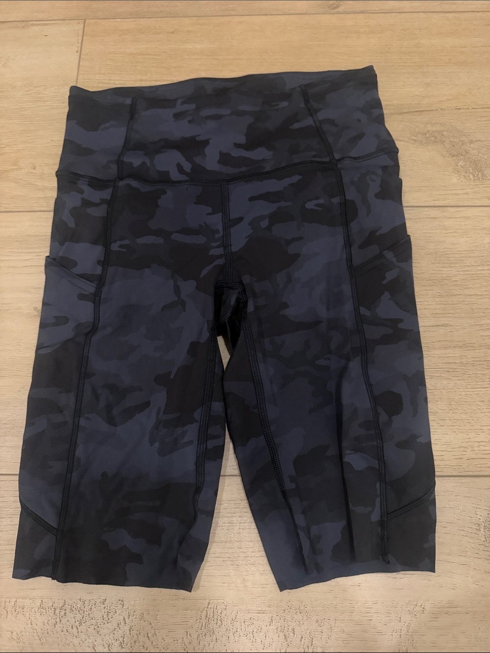 lululemon athletica Kids Camo High-Rise Leggings - Black/Charcoal